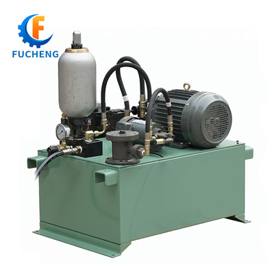 Estación hidráulica Fucheng 12V/24V AC 220V/380V con estructura estándar y motor de pistón