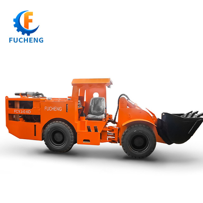 FUCHENG 0.6 m3 /0.75 yd3 LHD articulado Diésel subterráneo de la minería para la minería