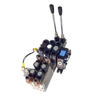 Válvula de control direccional hidráulico de flujo de Fucheng DCV100/2-S 100LPM para solicitud del cliente