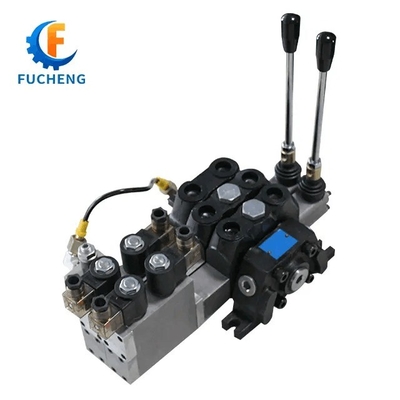 Válvula de control direccional hidráulico de flujo de Fucheng DCV100/2-S 100LPM para solicitud del cliente