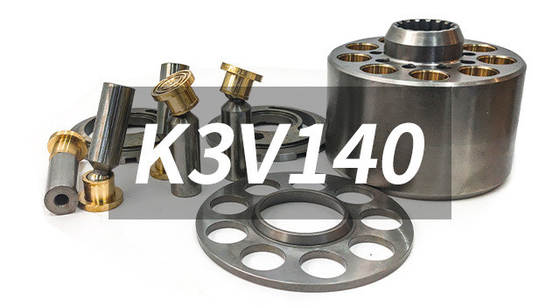 Fittings de plata fáciles de instalar para la bomba hidráulica Kawasaki K3V112 piezas de repuesto