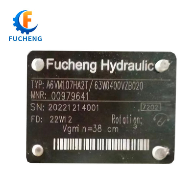 Motor de pistón hidráulico de la serie A6VM de Fucheng High Pressure Standard