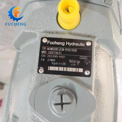 Motor hidráulico Rexroth de alta presión de Fucheng A6vm80 A6vm107 A6vm160 A6vm200 A6vm250 A6vm