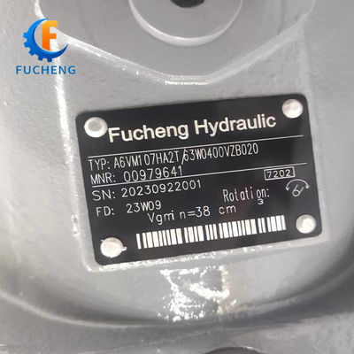 A6VM107 Motor Fucheng para Rexroth A6VM107HD2/63W-VZB380B Unidades de energía hidráulica Combinado