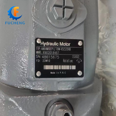 Motor de pistón axial compacto A6VM107 para necesidades de maquinaria hidráulica de alta densidad de potencia