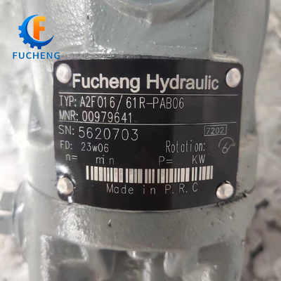 Bomba de pistón axial hidráulica de alta presión Rexroth A2F de Fucheng 190*95*141 mm