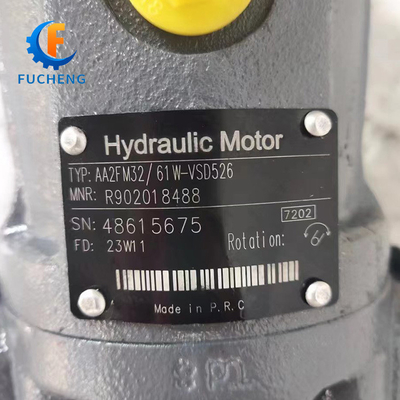 Motor fijo de pistón axial hidráulico Rexroth de hierro fundido para el sector industrial