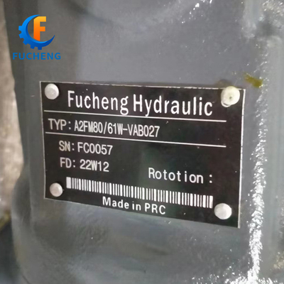 Motor hidráulico Rexroth de pistón axial fijo A2FM 80/61W-VAB-020 con estructura estándar