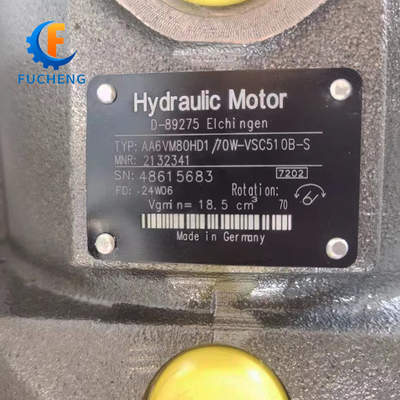 Motor hidráulico AA6VM80HD1-70W A6VM con hidráulico y alta presión