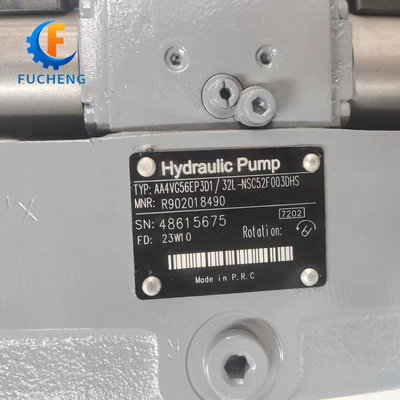 Rexroth AA4VG56EP3D1 Maquinaria bomba de pistón axial variable AA4VG para un 25% más de eficiencia