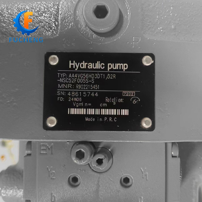 Pumpas de pistón hidráulico de desplazamiento estándar AA4VG56EP3D1/32L-NSC53FXX5FP-S para el mercado