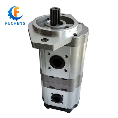 Bomba de engranaje hidráulico de aluminio de 20cc para máquinas de Fucheng