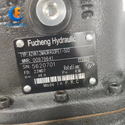 Bomba de hierro fundido de pistón axial hidráulico variable Rexroth Serie A2VK12O A2VK28