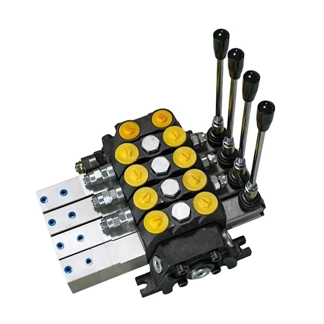 Control manual válvula de control direccional hidráulica DCV100/2-S 75.9 Presión 100LPM Flujo