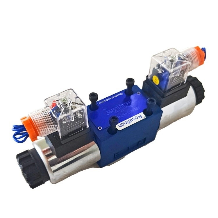 Válvula de solenoide de control direccional hidráulico de tipo rexroth de la serie 4WE6 para el tipo estándar